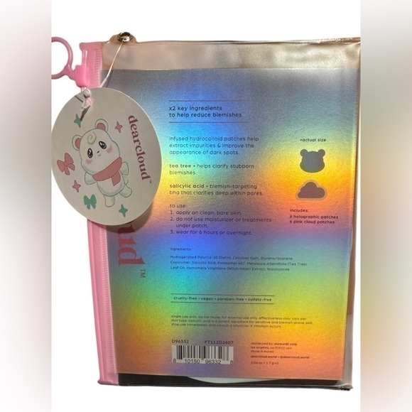 Dearcloud Zit Clarity Hydrocolloid Blemish Patches Pimple Patches  36 Count - Picture 5 of 11